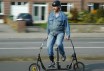 sideways bike