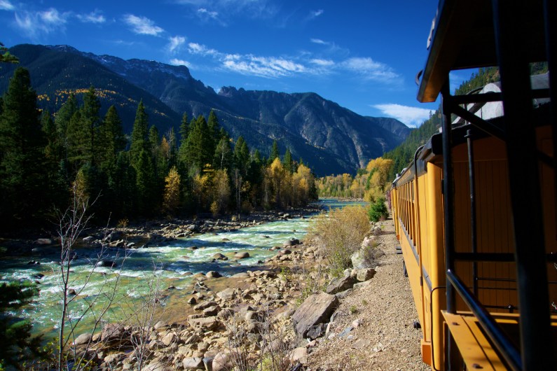 The train from Durango to Silverton, CO | Photo Credit: