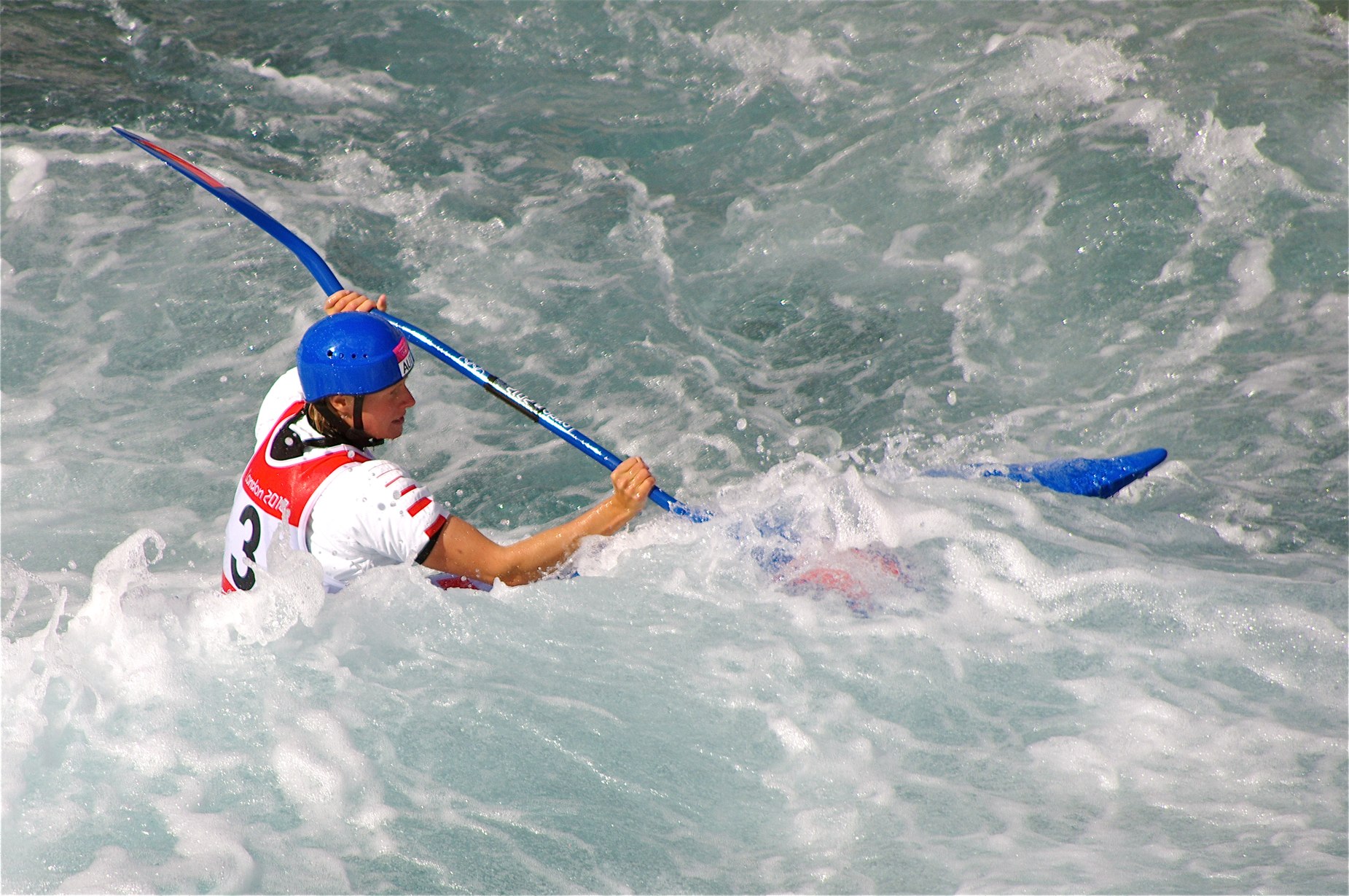 Kayaker Allegedly Hit An Abandonded Sofa During Run @RioOlympics