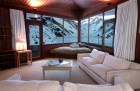 The view from Chalet B-1 | Photo Credit: Ski Portillo