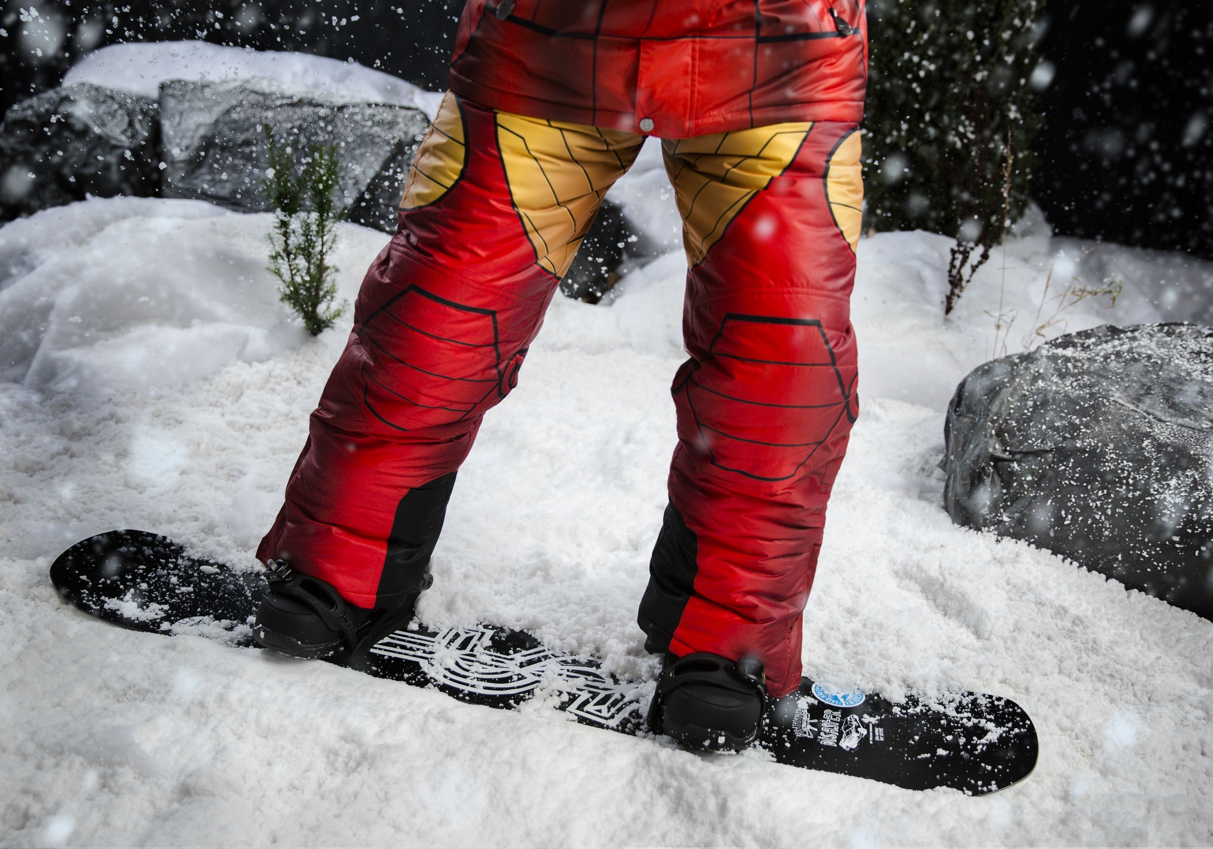 iron man ski suit