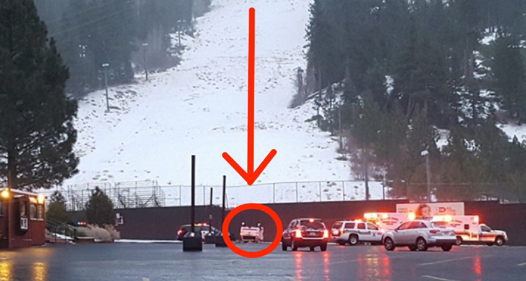 SUV at Heavenly Ski Resort