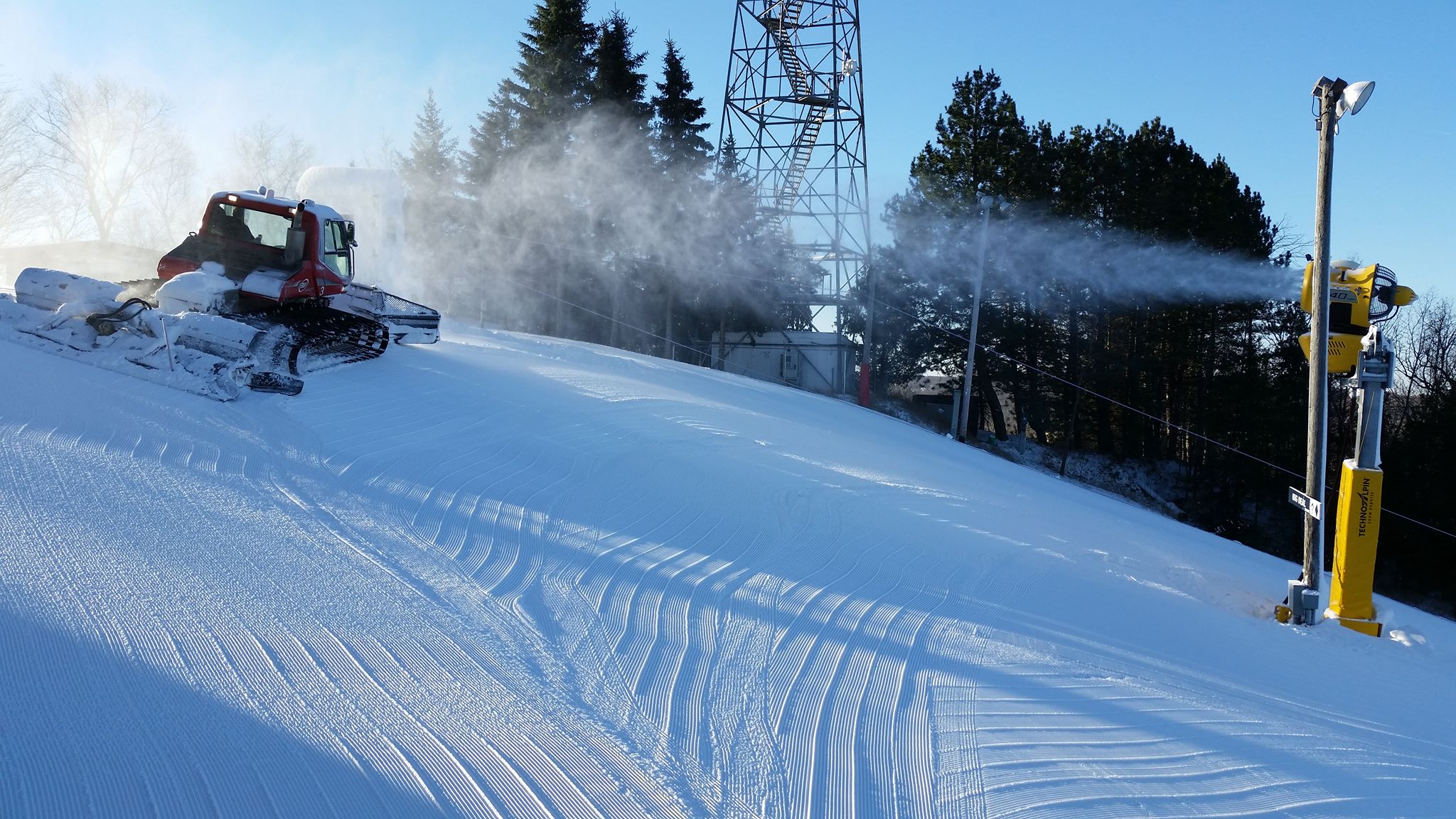 little swiss ski area