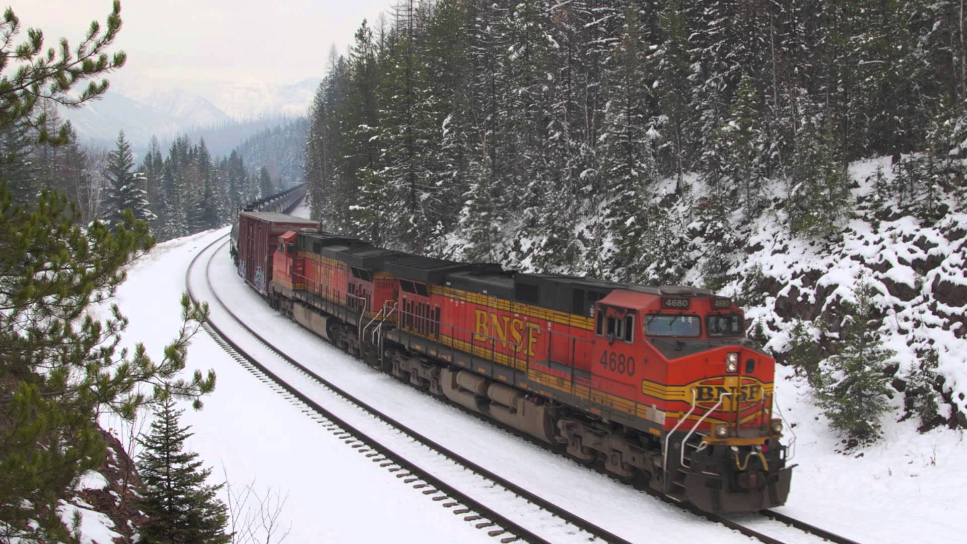 Avalanches In Montana Leave Two Amtrak Trains Stuck On Opposite Sides