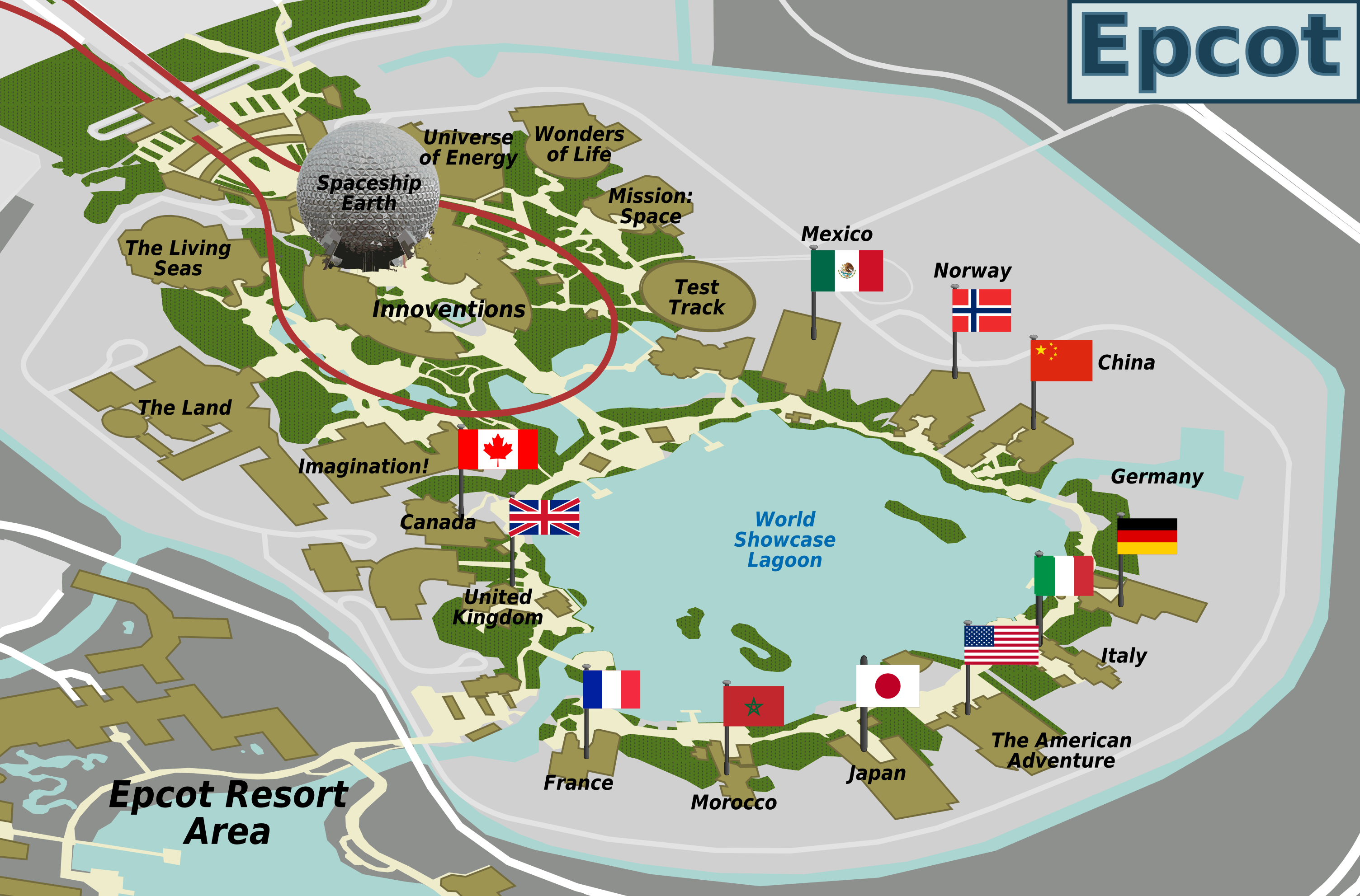 Epcot’s Never-Built Mountain Rides @ Walt Disney World | Unofficial ...