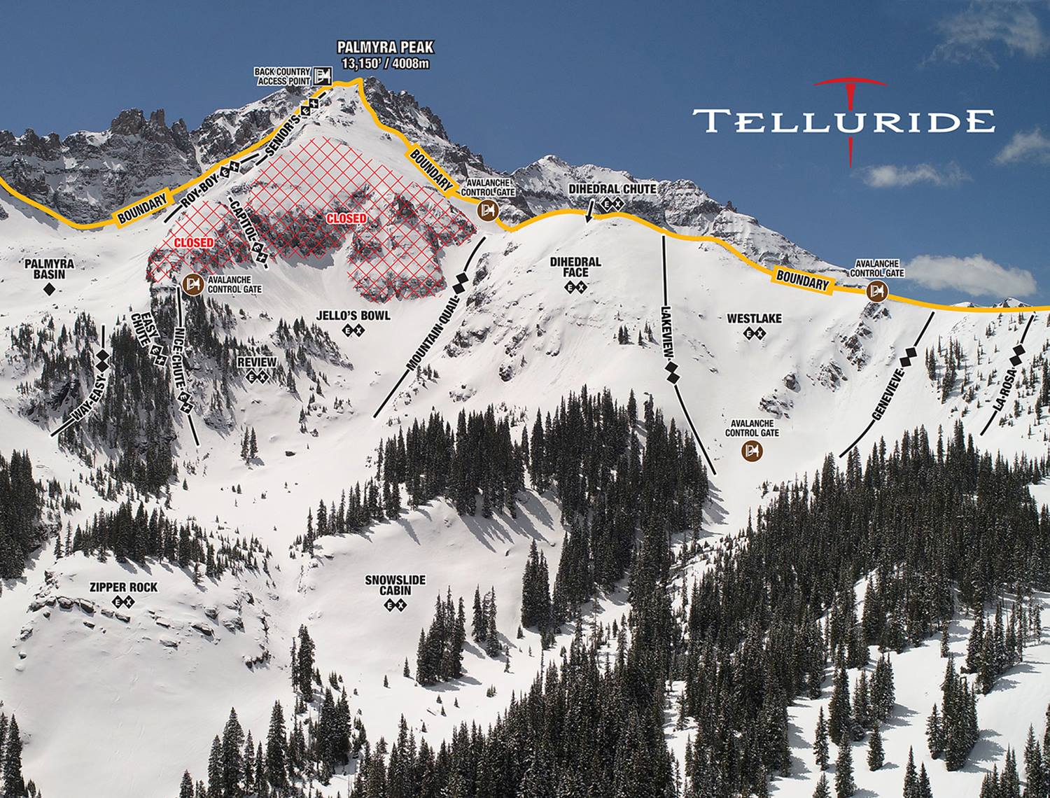 Check Out These Rad OffPiste Maps For Telluride! Unofficial Networks