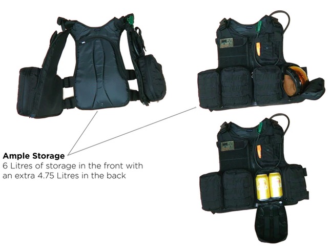 ski vest backpack