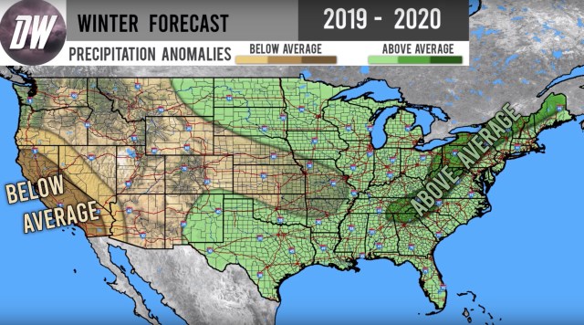 Winter Weather 2019 - 2020 Prediction / Forecast For The ...