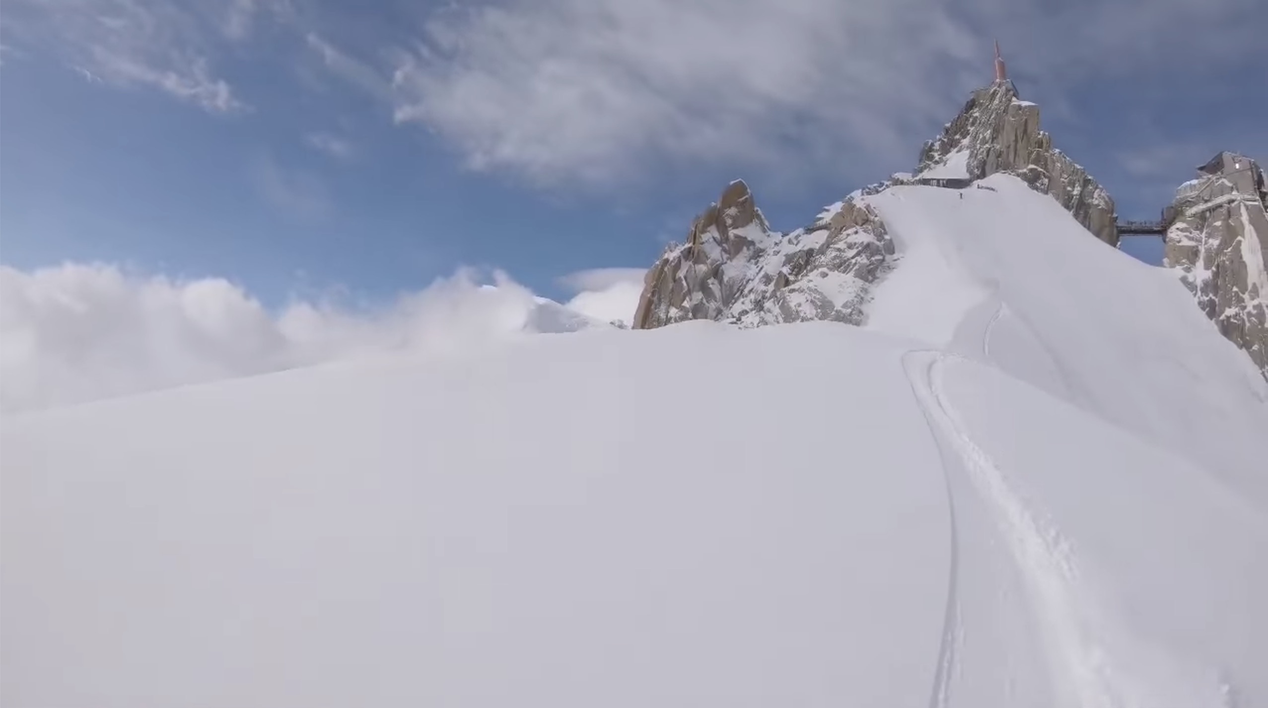 The Aiguille du Midi Has Reopened And Tof Henry Is Back Skiing Big ...