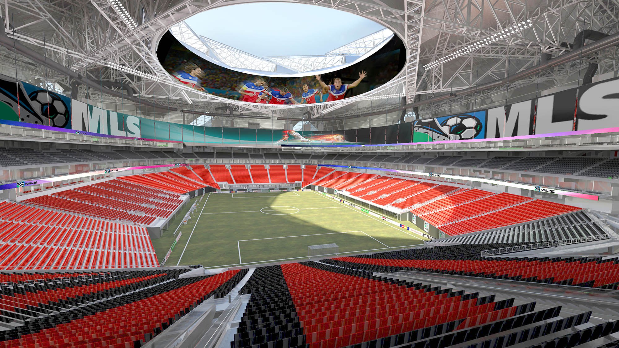 New Atlanta Stadium releases updated designs, including MLS