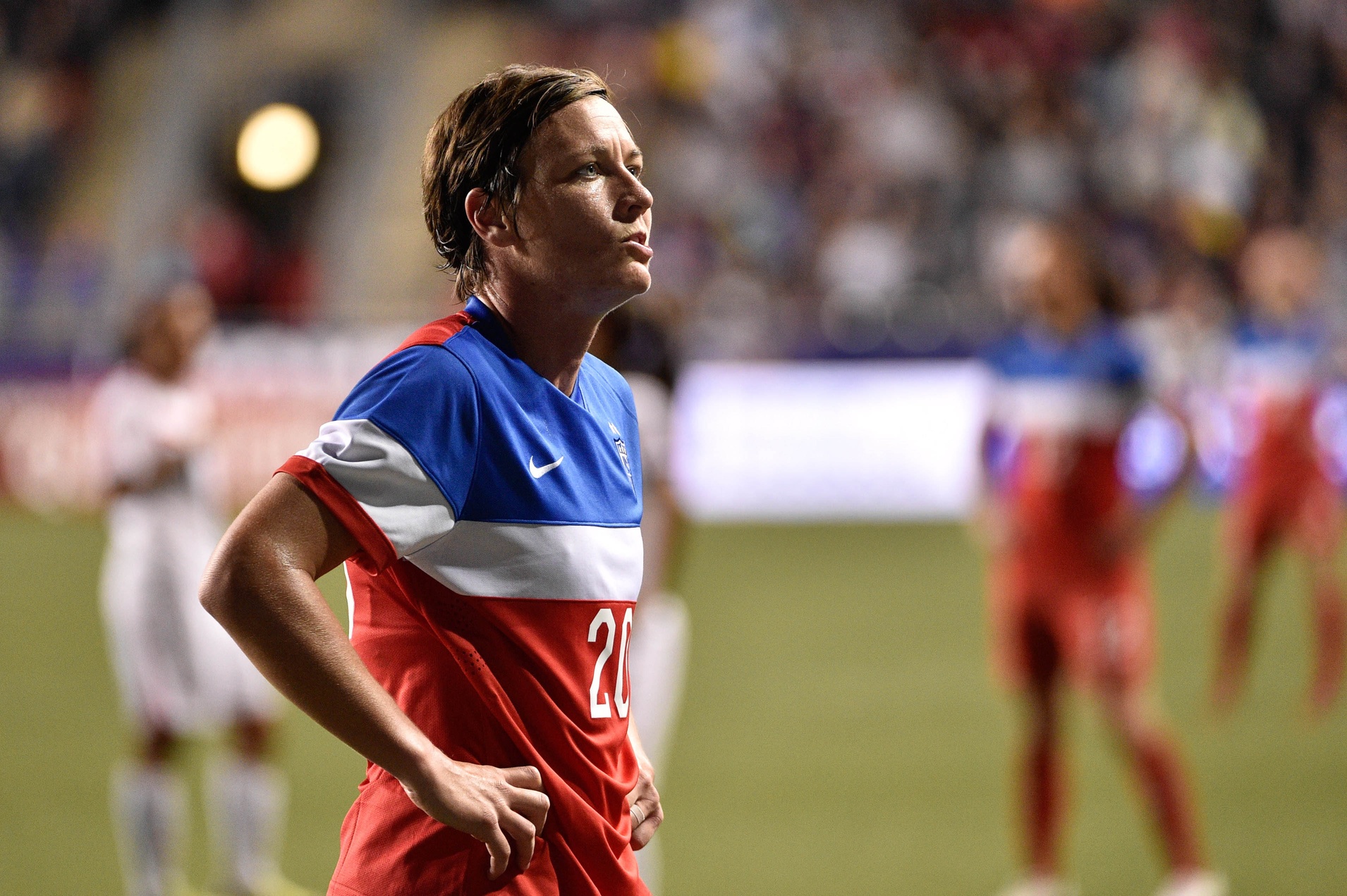 Abby Wambach USWNT by Derik Hamilton USA TODAY