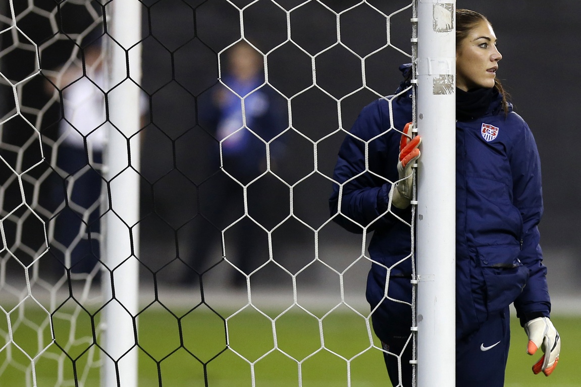 Hope Solo by Geoff Burke USA TODAY