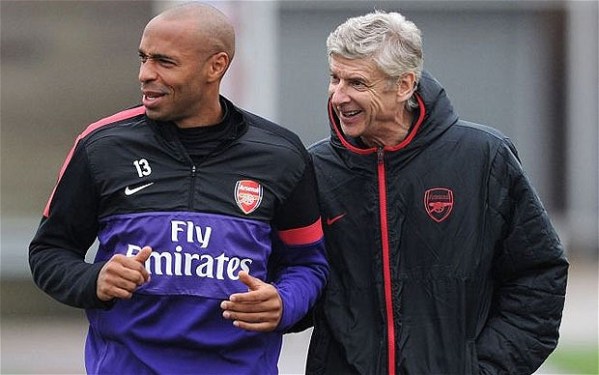 Thierry Henry Arsenal Arsene Wenger 22]