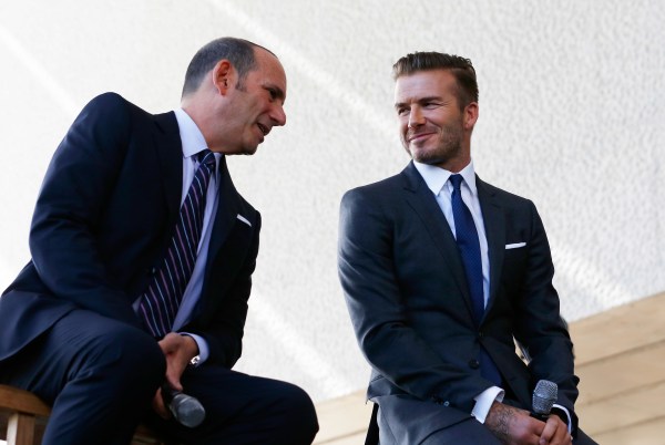 Don Garber David Beckham