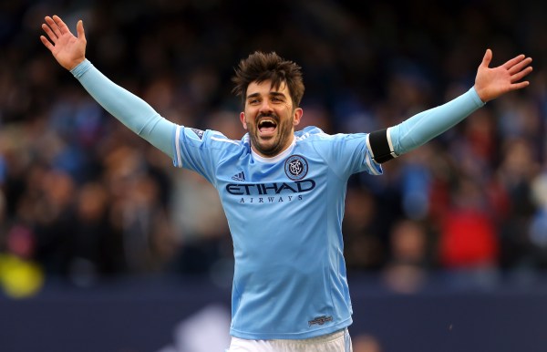 David Villa New York City FC 39