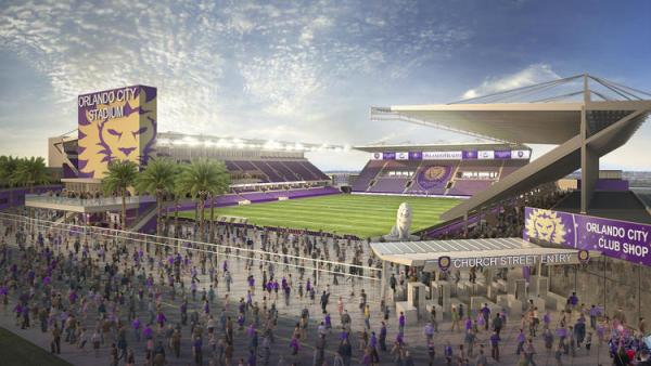 Orlando City Stadium rendering