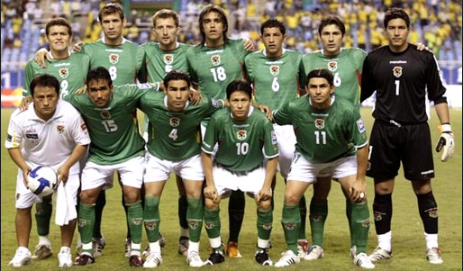 Copa America 2015 Bolivia Team Photo
