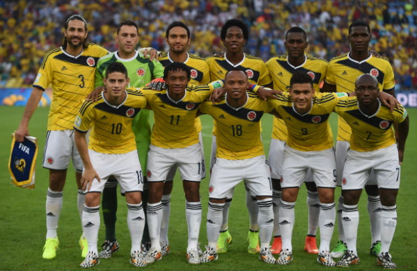 Copa America 2015 Colombia Team Photo