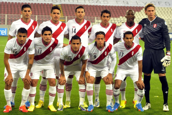 Copa America 2015 Peru Team Photo
