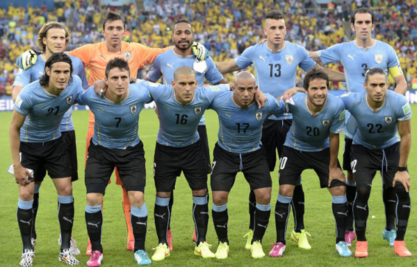 Copa America 2015 Uruguay Team Photo