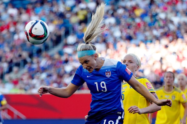 Julie Johnston USWNT Sweden 68