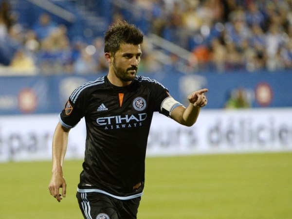 David Villa NYCFC Montreal 07042015