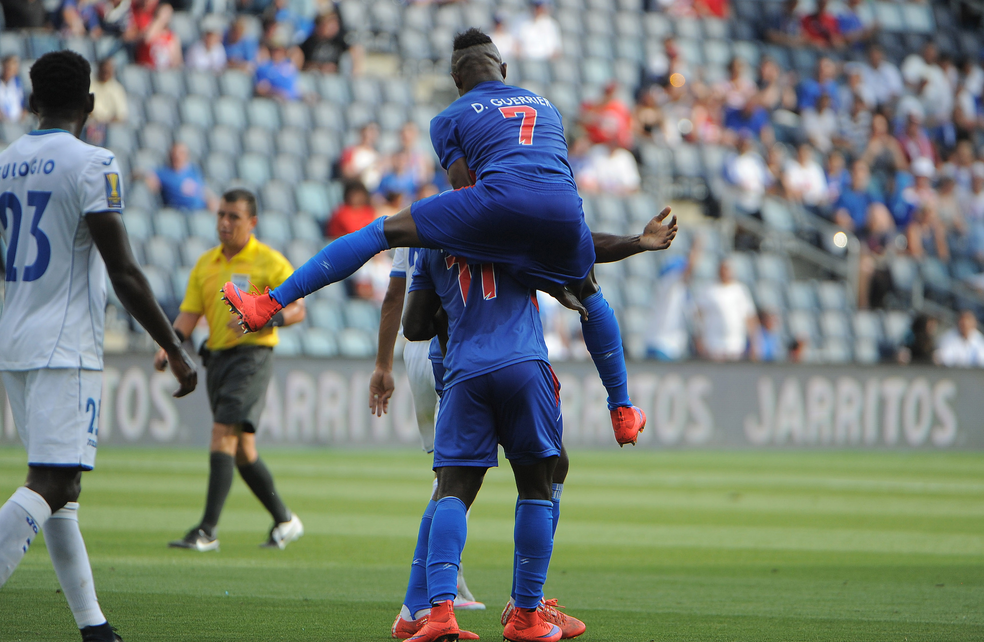 Soccer: Gold Cup-Haiti at Honduras