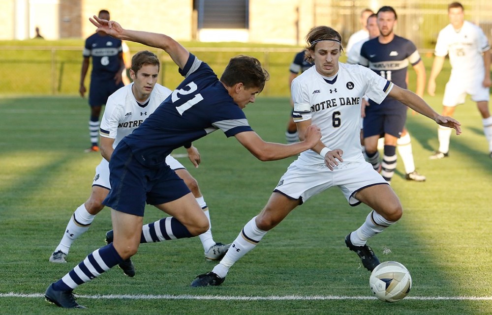 Notre Dame vs Xavier Men's Soccer