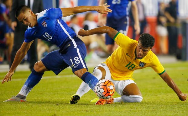 Bobby Wood USMNT Brazil 21