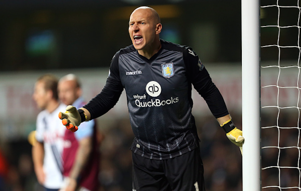 Brad Guzan Aston Villa 33