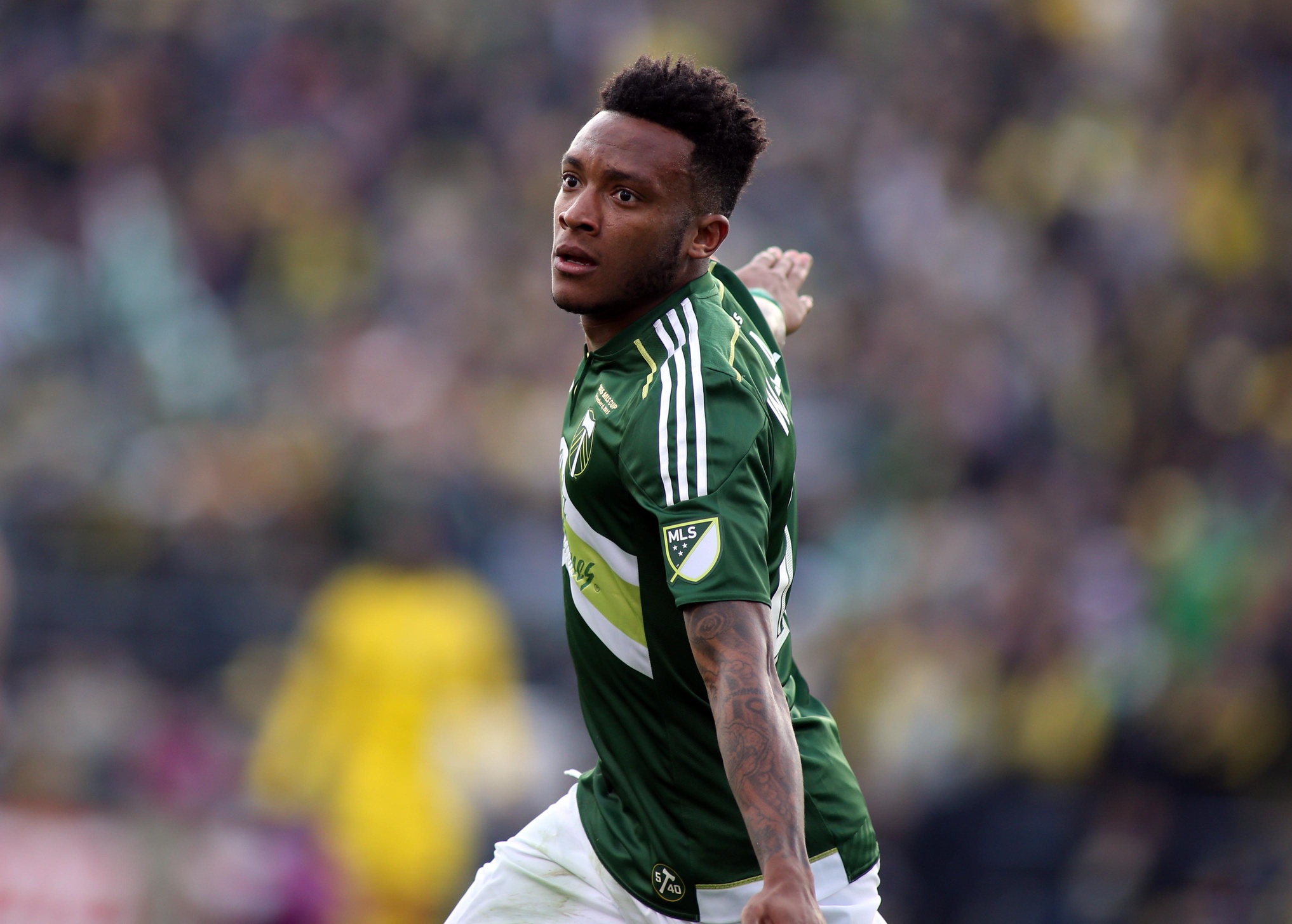 Rodney Wallace Timbers MLS Cup (USA TODAY Sports)