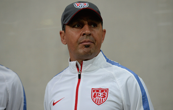 Omid Namazi U.S. U-18 head coach