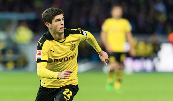 Christian Pulisic Borussia Dortmund 34