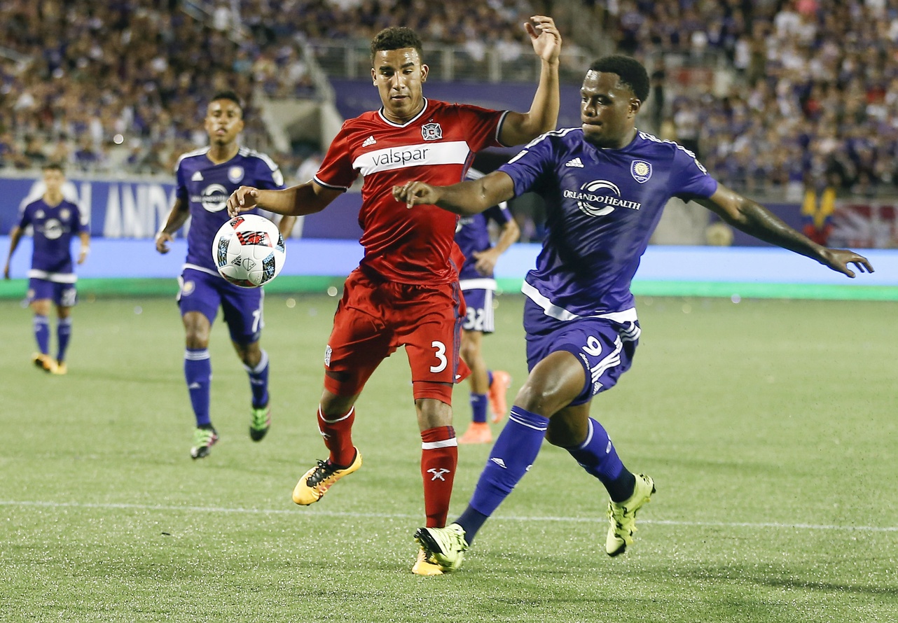 Cyle Larin Orlando City Chicago 03112016