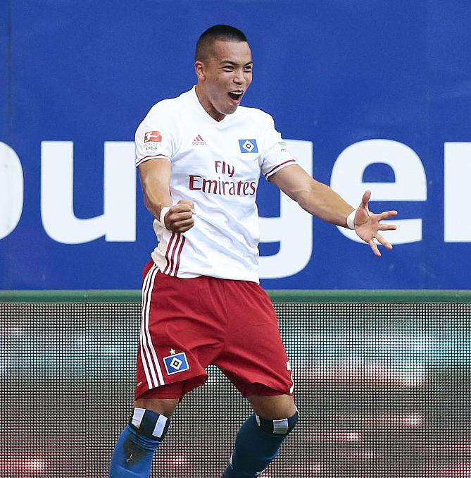 Bobby Wood Hamburg v Ingolstad 08272016