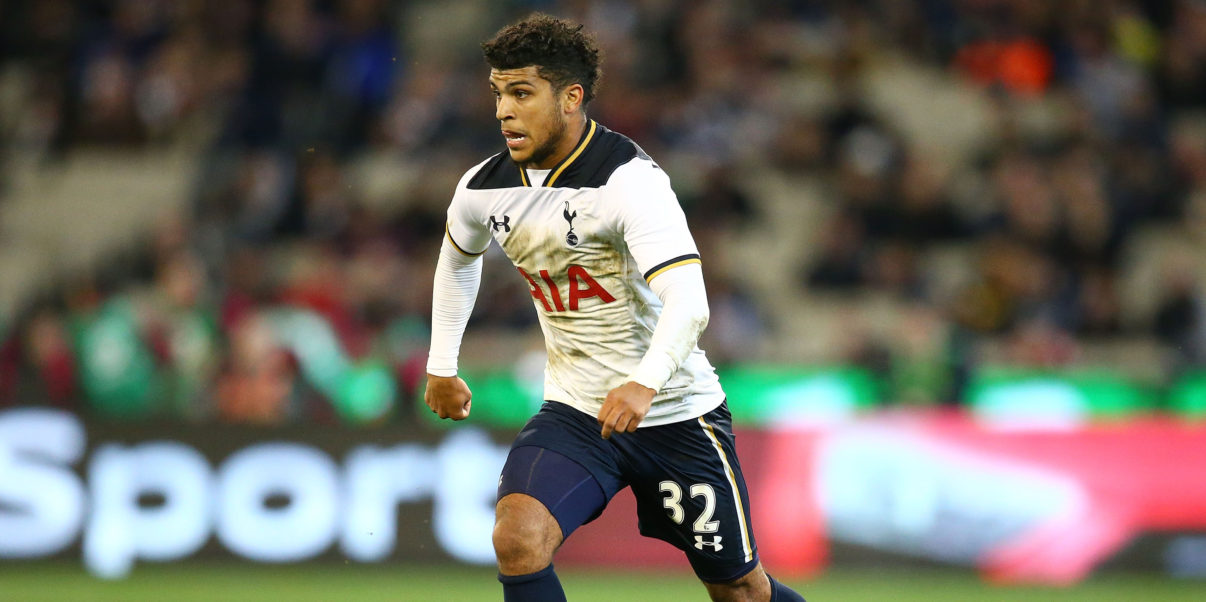 MELBOURNE, AUSTRALIA - JULY 29: DeAndre Yedlin of Tottenham Hotspur controls the ball during 2016 International Champions Cup Australia match between Tottenham Hotspur and Atletico de Madrid at the Melbourne Cricket Ground on July 29, 2016 in Melbourne, Australia. (Photo by Scott Barbour/Getty Images)