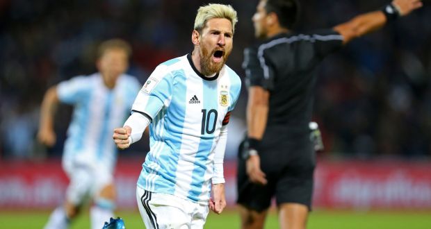 Lionel Messi Argentina 10