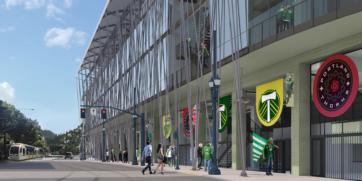 Old and New  Eastside expansion caps glittering Providence Park