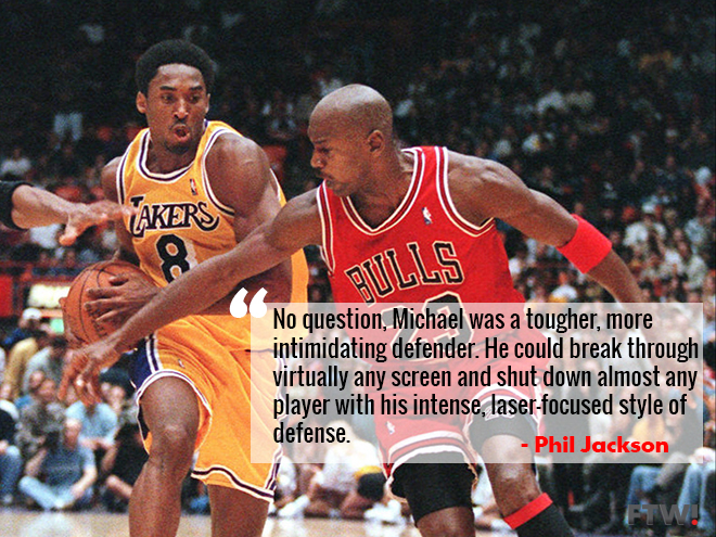 Phil Jackson answers the MJ-Kobe debate | For The Win