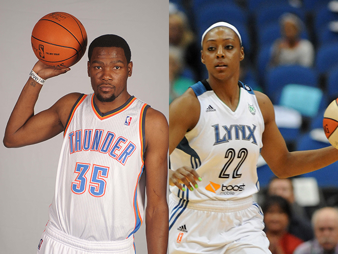 Kevin Durant says his fiancée is the better basketball player | For The Win