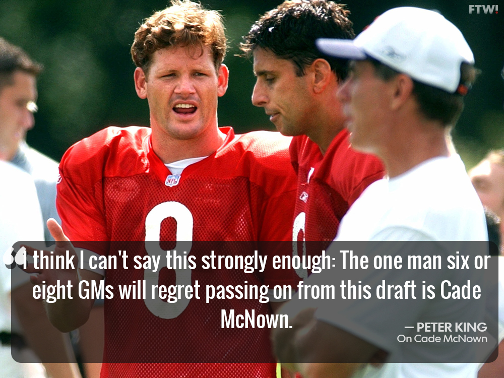 Cade McNown is a must-pick and 5 other failed draft prospect ...