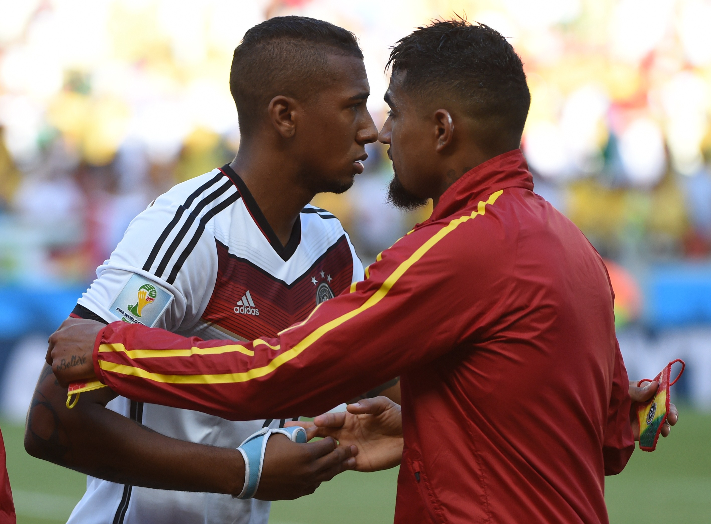 Brothers Jérôme Boateng and Kevin-Prince Boateng face off at the World Cup  | For The Win
