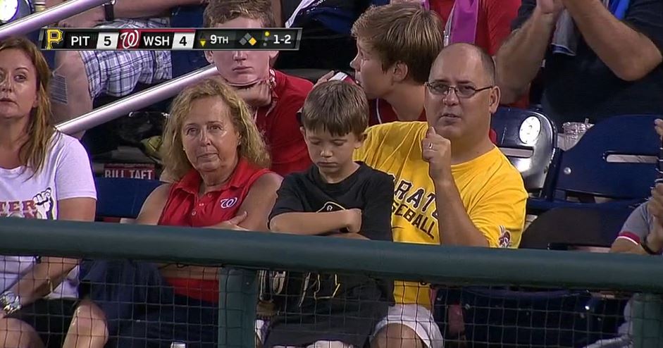 The Pittsburgh Pirates ruined this little kid's night at Nationals Park | For The Win