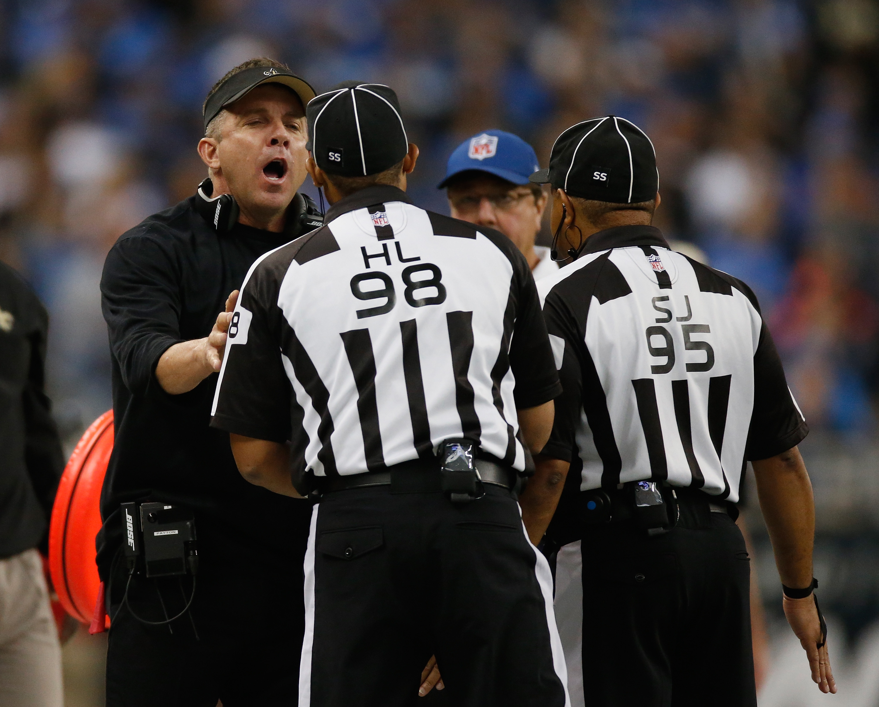 LT, Sean Payton pan MNF roughing the passer call