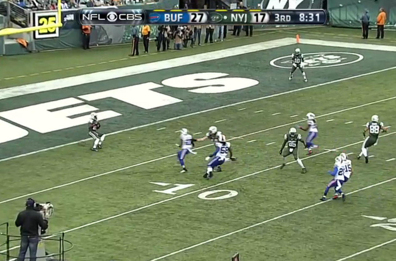 Rex Ryan explains why Jets player hid in end zone during a kick return