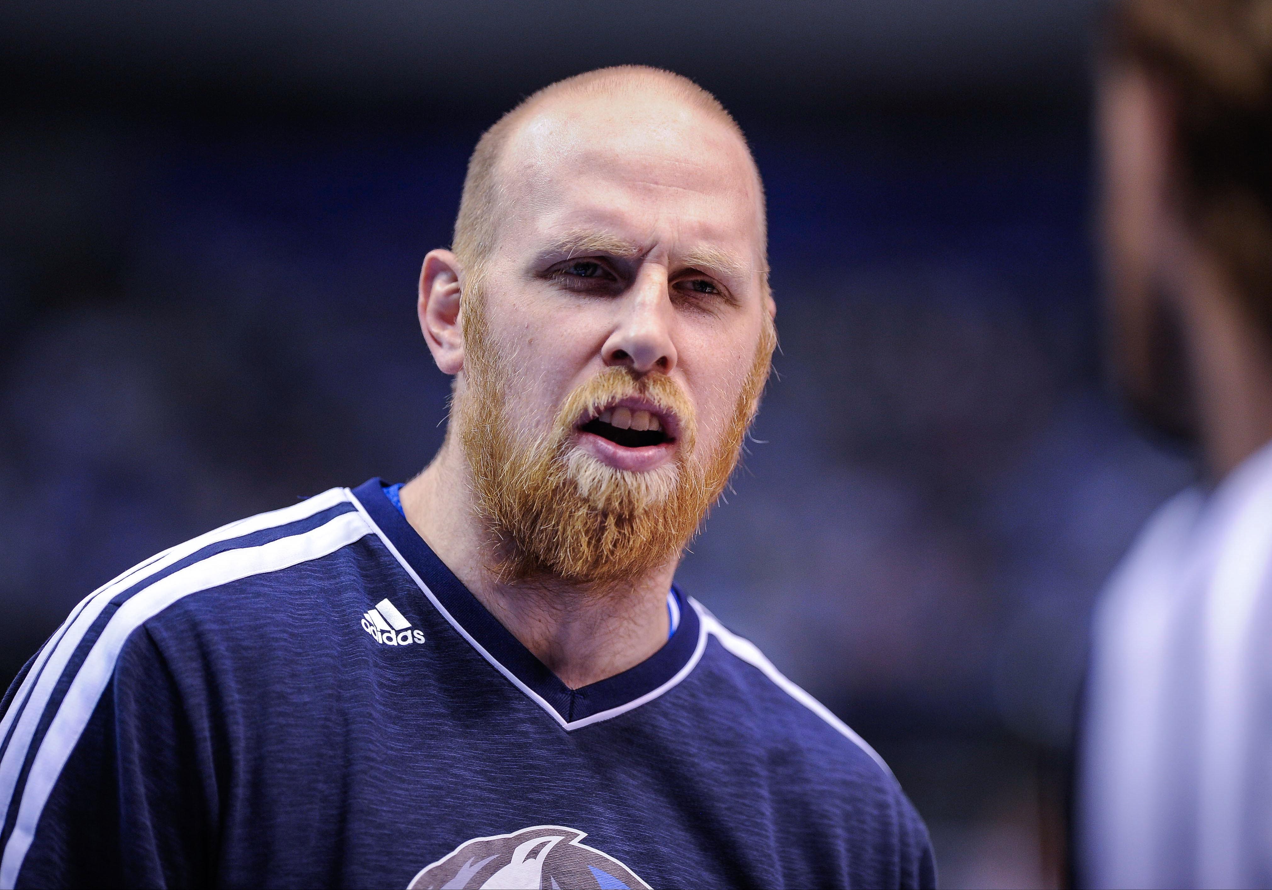 Chris Kaman is already sidelined with injury after the first practice of  the season - Mavs Moneyball