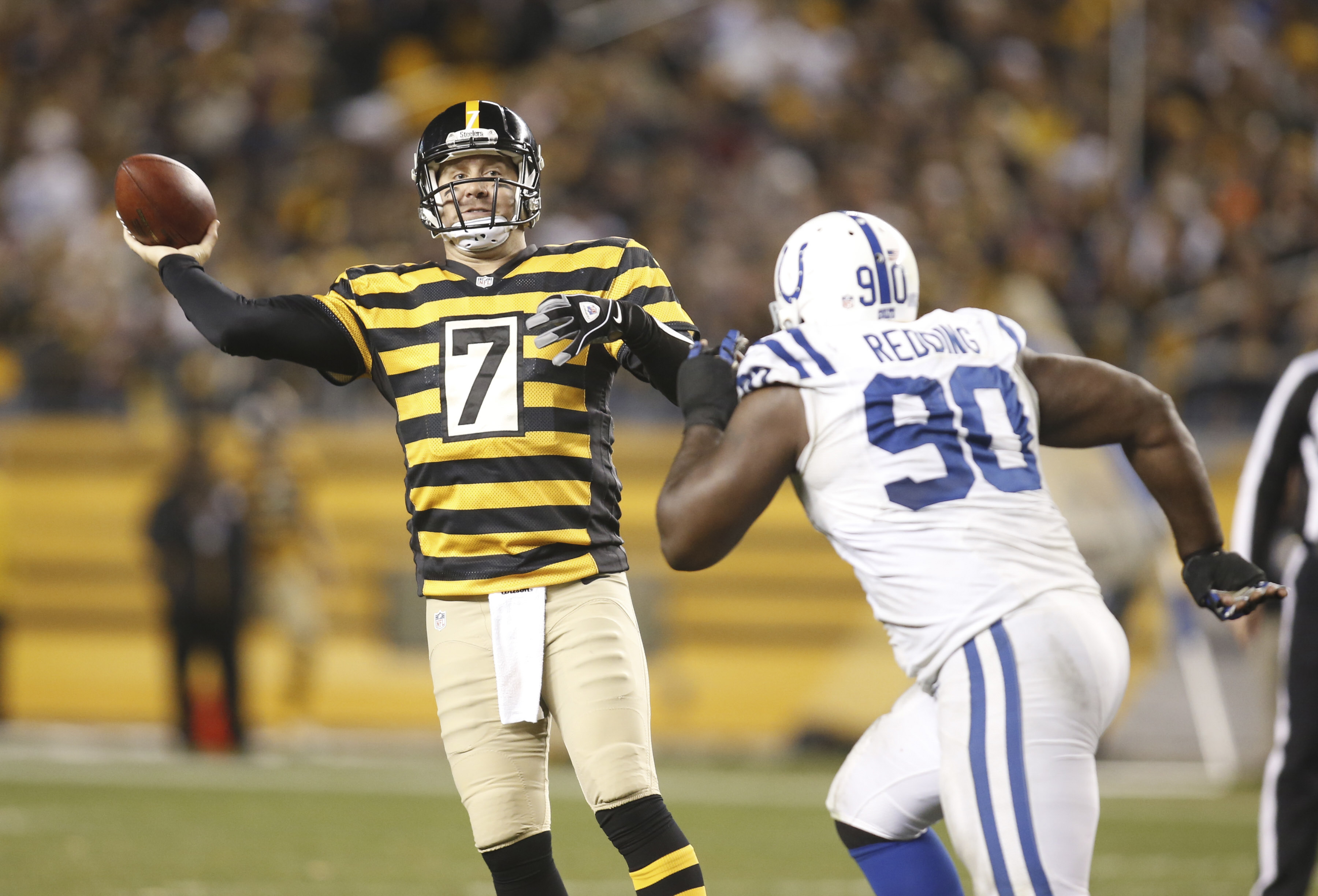 Big Ben throws for 5 TDs as Steelers pound Panthers – Boulder Daily Camera