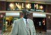 Negro Leagues Baseball Museum President Bob Kendrick outside the museum's entrance in 2012. (USA TODAY Sports Images)