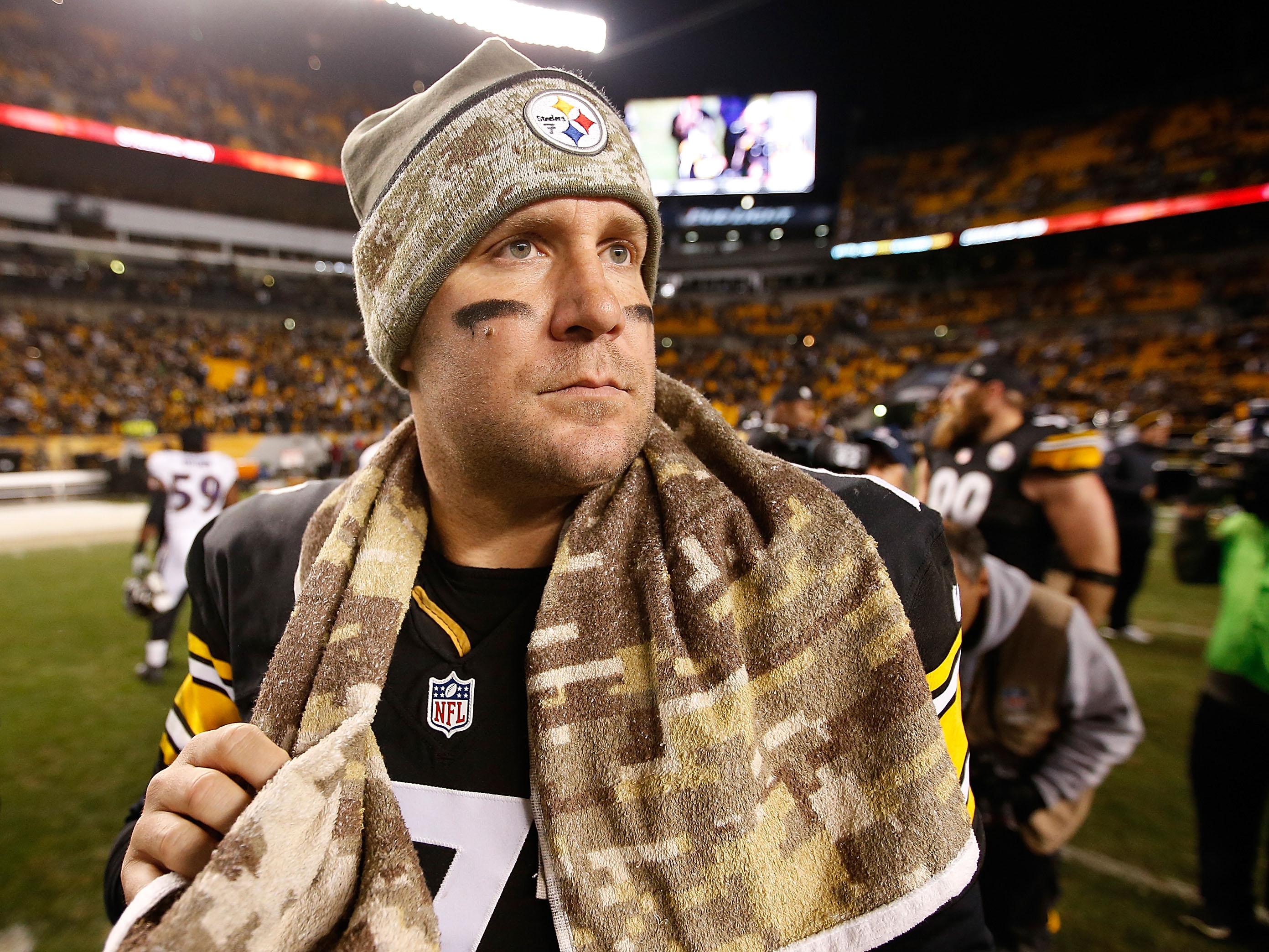 Roethlisberger sporting some bling