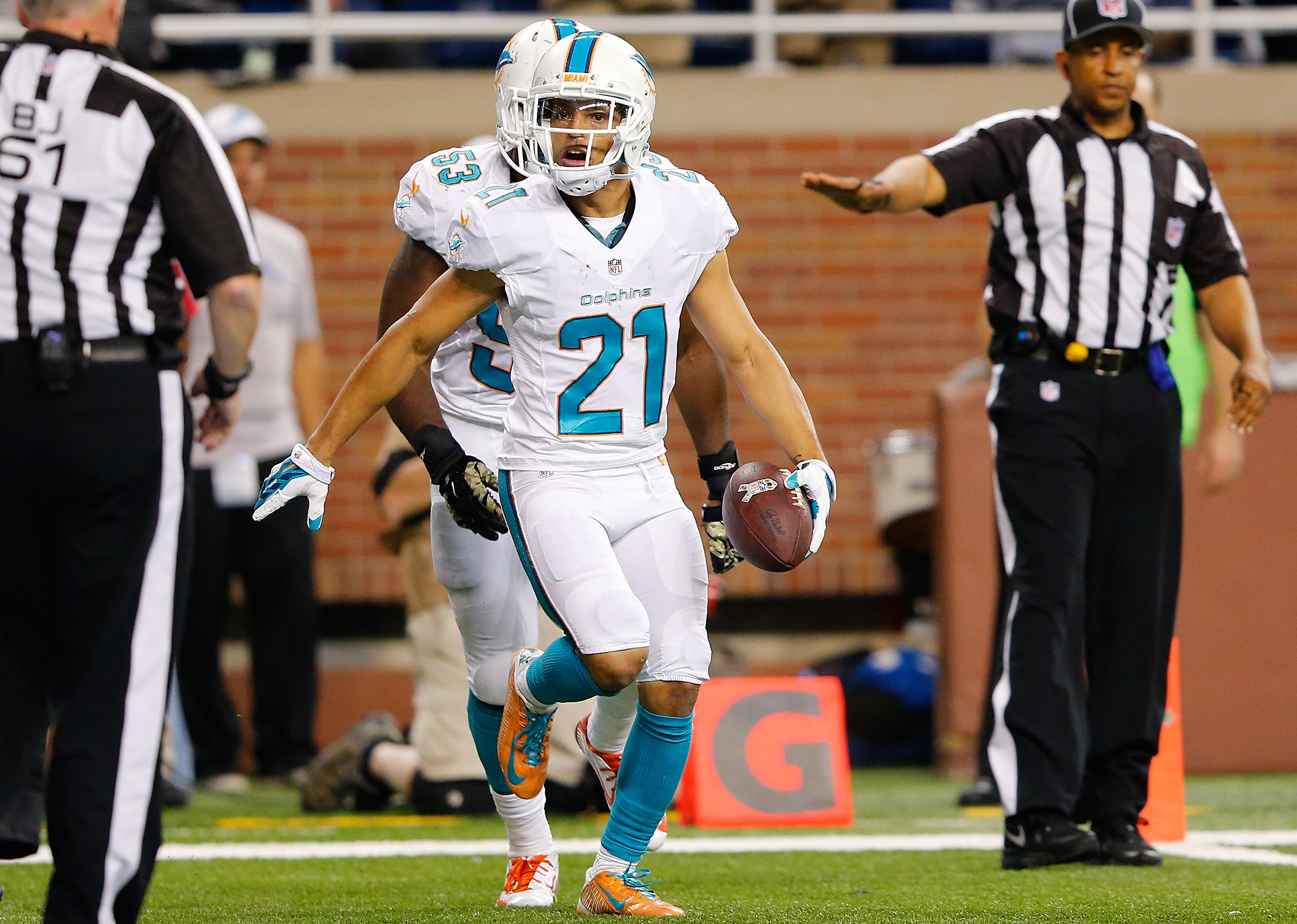 Dolphins player to watch against Lions: Brent Grimes - Pride Of